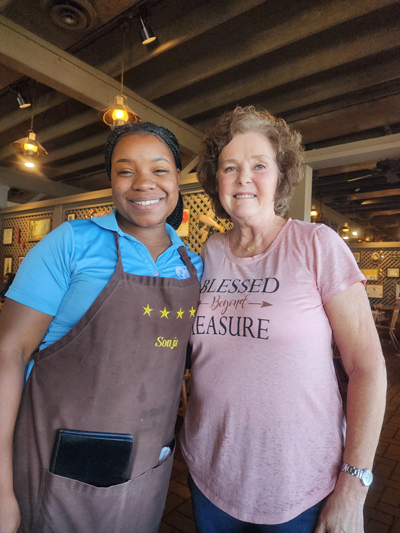 Sweet Spirit At Cracker Barrel